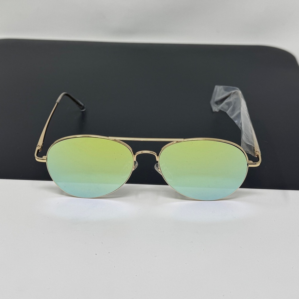 SOJOS Classic Aviator Mirrored gold Sunglasses